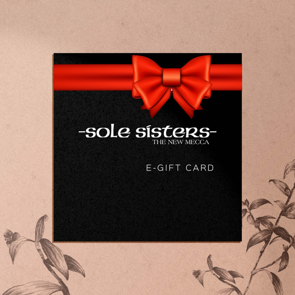 -sole sisters- online gift card (VALID FOR ONLINE PURCHASES ONLY)